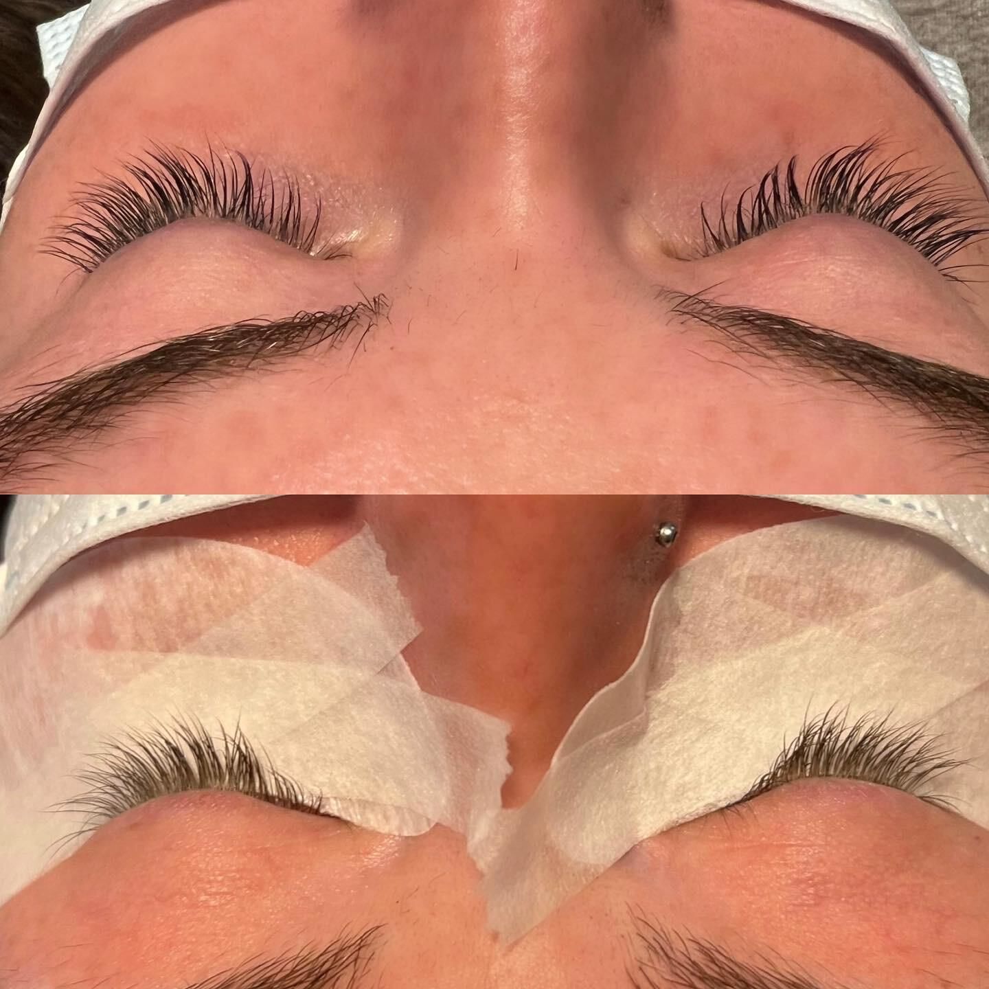Customer photo review of LASH & BROW DYE KIT - BROWN/BLACK