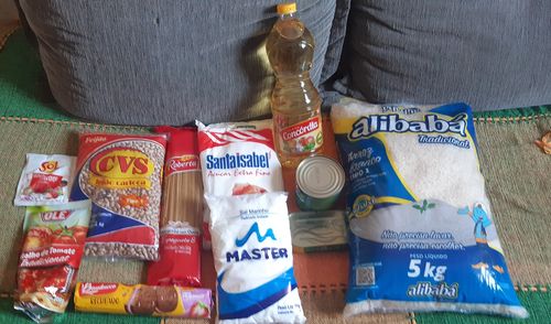 Customer photo review of Cesta Básica Econômica