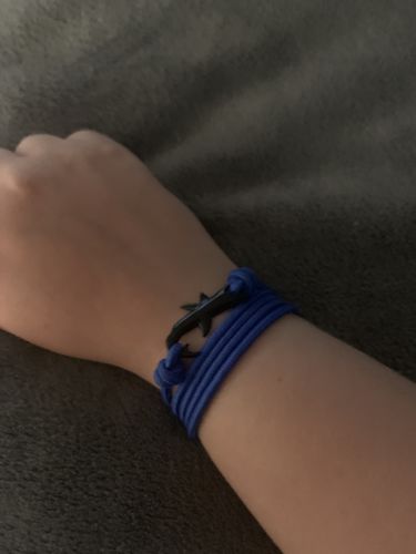 Customer photo review of Save a Shark Bracelet