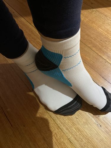 Customer photo review of 6 Pair Compression Socks