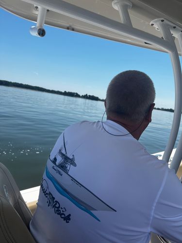 Customer photo review of LIMITED EDITION: American Flag Dri-Fit Long Sleeve Custom Shirts