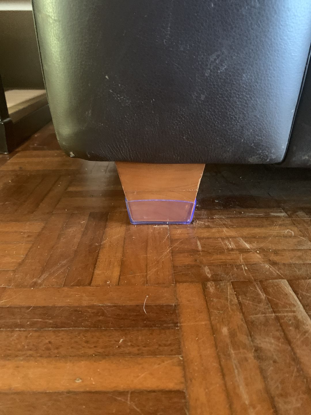 Customer photo review of Square Silicone Non Slip Floor Protector - Floor Protection