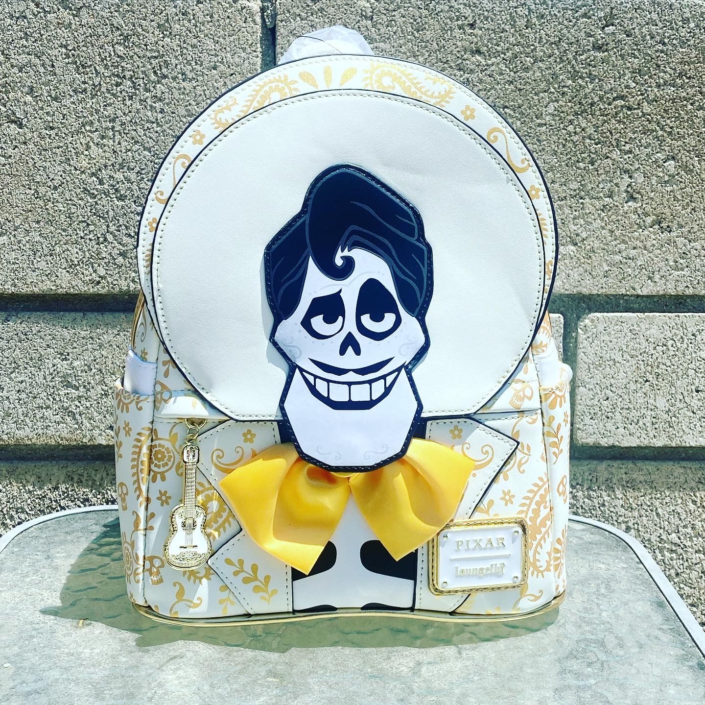 Customer photo review of 707 Street Exclusive - Loungefly Disney Pixar Coco Ernesto Cosplay Mini Backpack - December Preorder