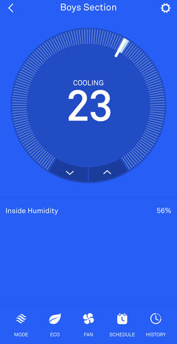 Customer photo review of Nest Learning Thermostat 3rd Generation Pro Version