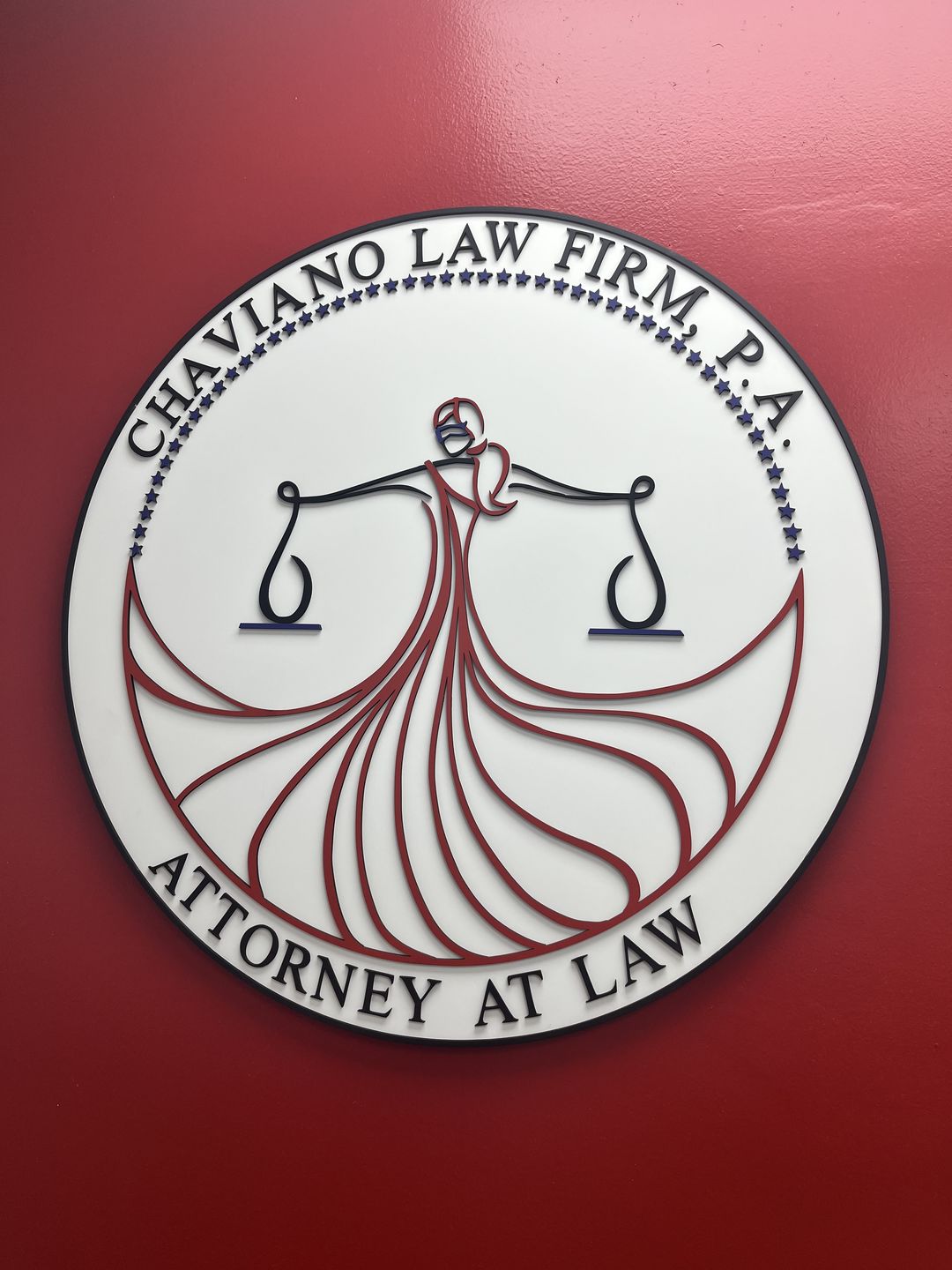 Customer photo review of Custom Round Indoor 3D Logo Sign For Businesses  | Laser Cut Wood Sign | Business Logo Sign | Custom Wood Sign