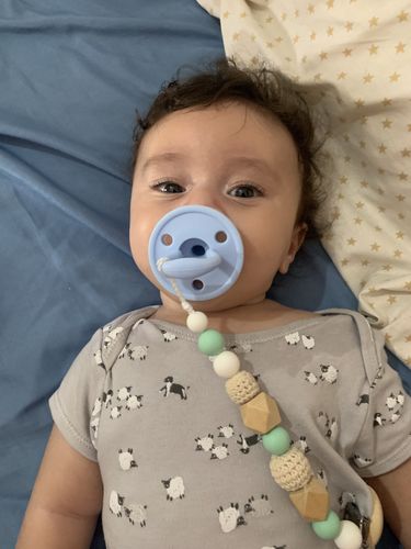 Customer photo review of Chupete Celeste Nenina & Co