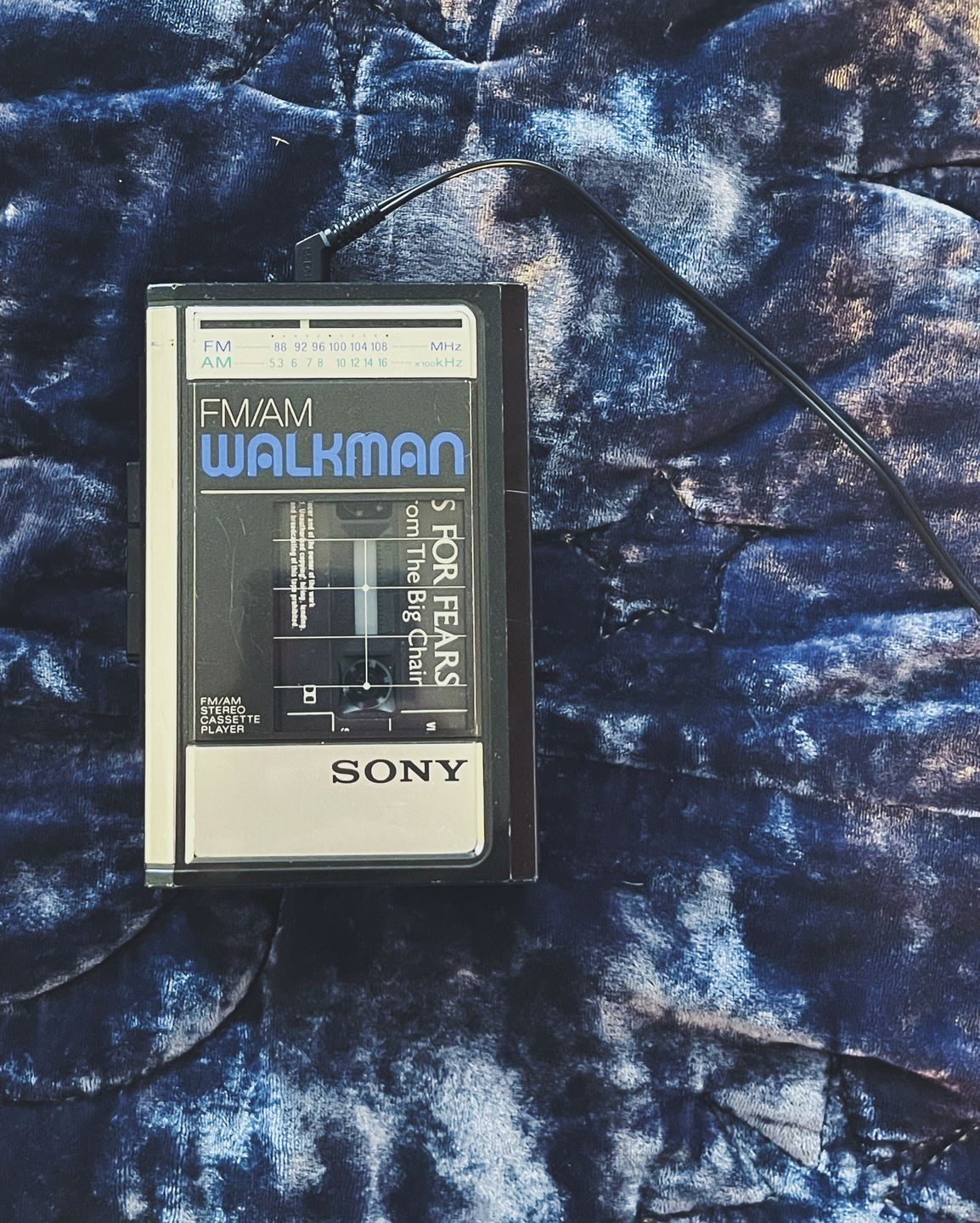 Customer photo review of Sony Walkman WM-F31/F41 AM/FM Portable Cassette Player