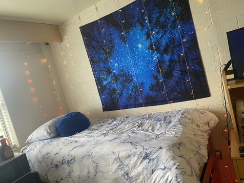 Customer photo review of DormVibes Color Changing Wall Lights