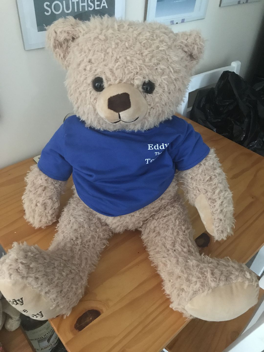 Customer photo review of 65cm Original Eddy the Teddy