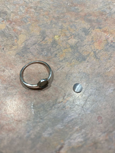 Customer photo review of Bague Moonstone - Argent Sterling
