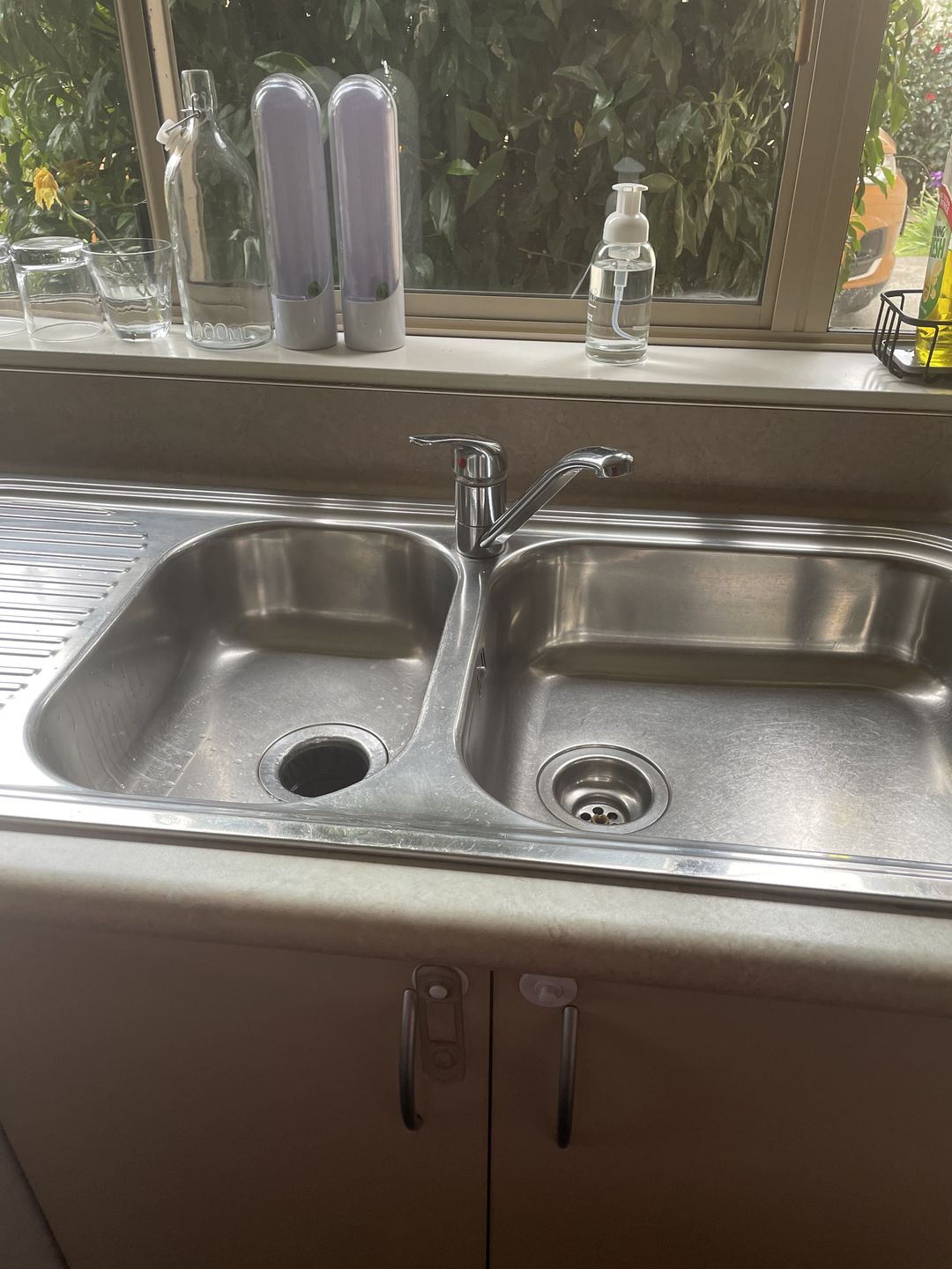 Customer photo review of Bar Keepers Friend: 3 Piece Cleaning Kit