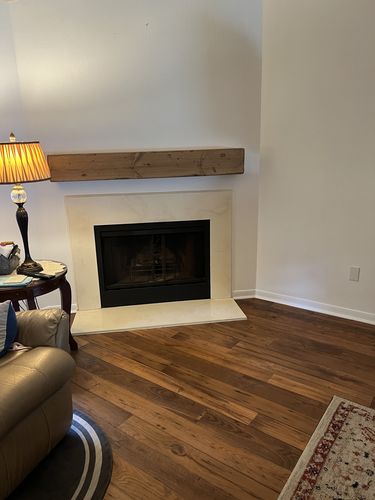 Customer photo review of Distressed Mantels