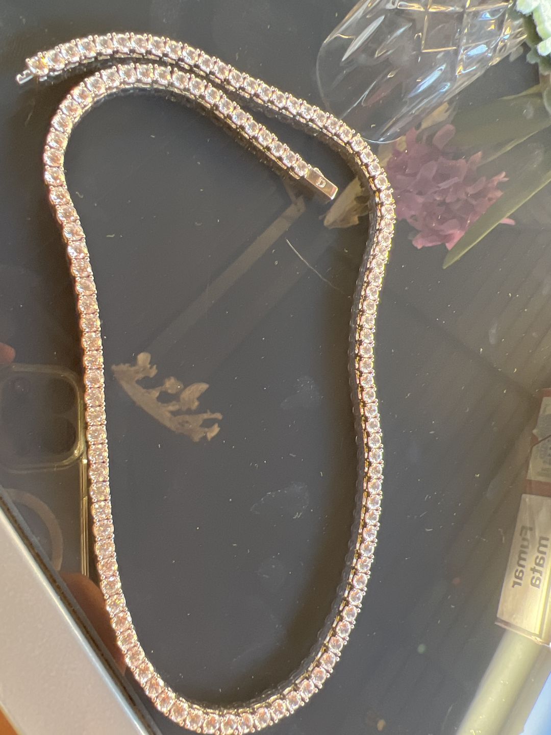 Customer photo review of ICE BREAKER. - 4MM WHITE GOLD