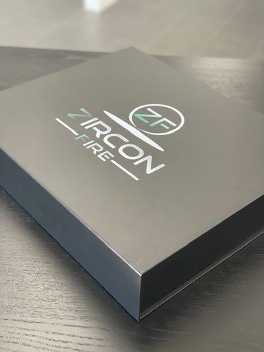 Customer photo review of Custom Premium Magnetic Gift Box Black - Extra Large