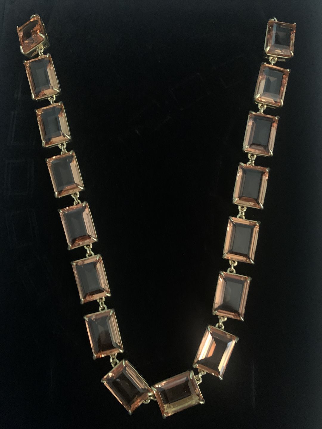 Customer photo review of Heidi Daus®"The Devil Wears Heidi" Crystal Petite Necklace