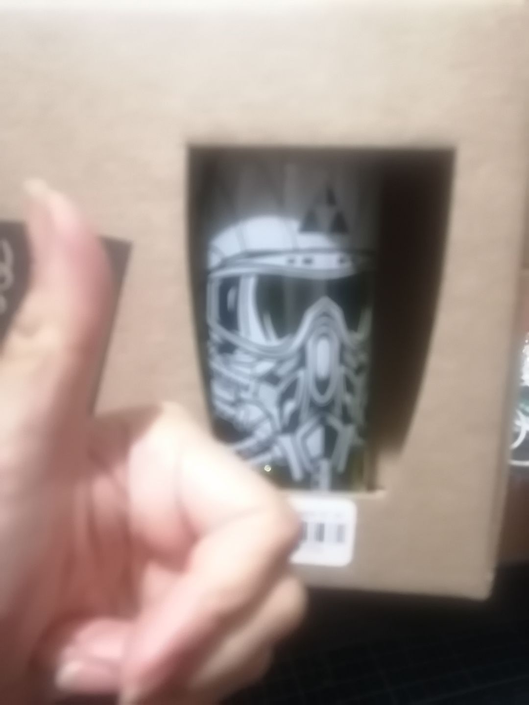 Customer photo review of Juego de 6 Vasos Metaleros
