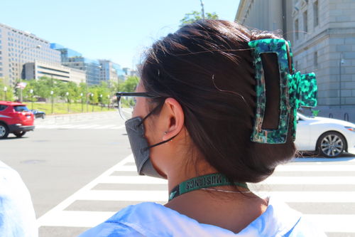 Customer photo review of XL Dreamy Claw Clip