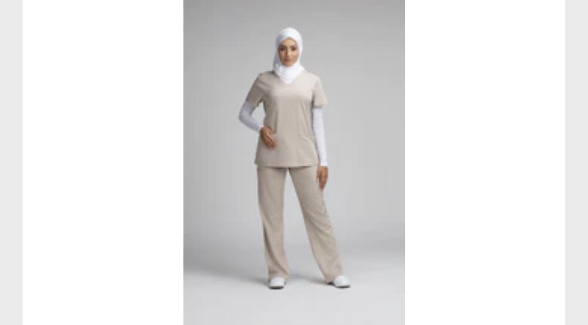Customer photo review of H.H Works - Monica & Rebecca Women's Scrub Set