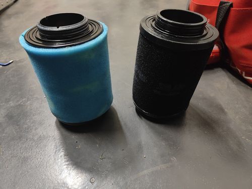 Customer photo review of High-flow foam air filter for Outlander/Renegade G2