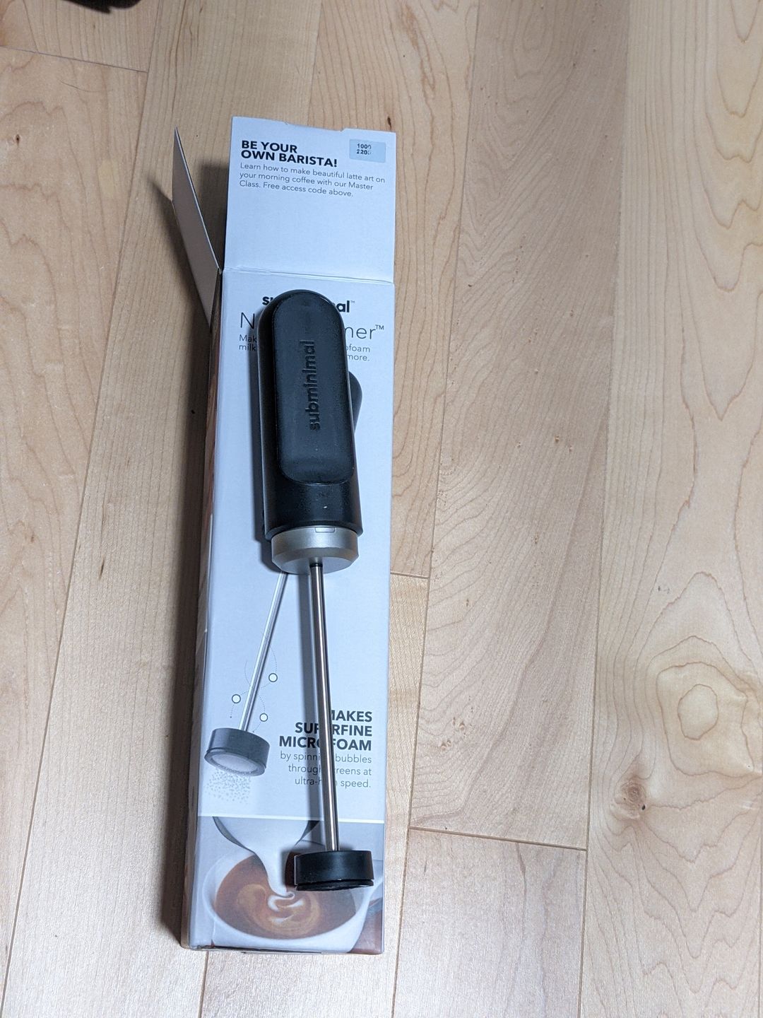 Customer photo review of SUBMINIMAL - NanoFoamer