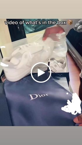 Customer video review of Dior Sneakers Low White