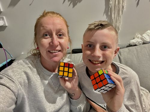 Customer photo review of Magic Cube Puzzle
