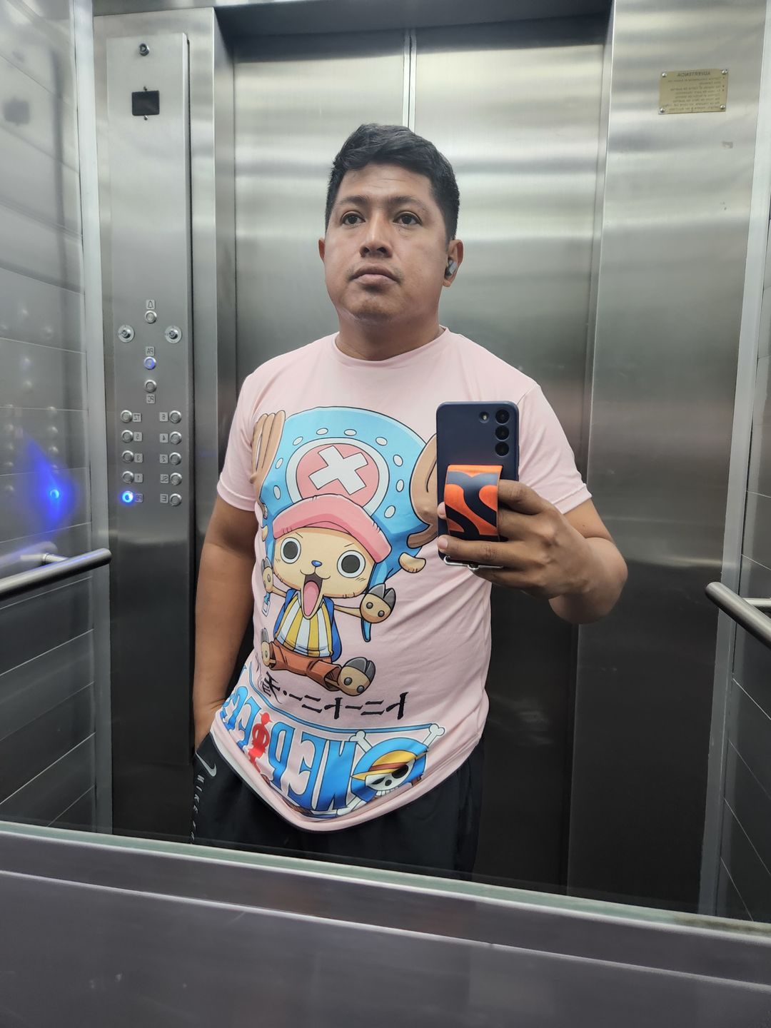 Customer photo review of Playera Pijama One Piece Tony Tony Chopper