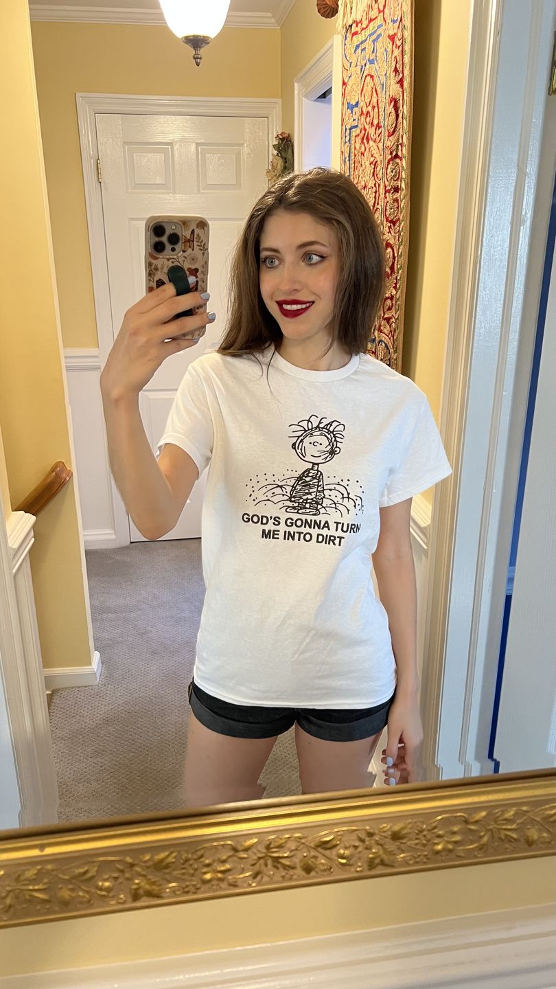 Customer photo review of DIRT SHIRT