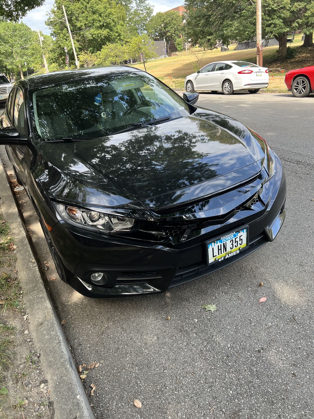 Customer photo review of Demon Grille for 16-18 Honda Civic Sedan/Hatchback