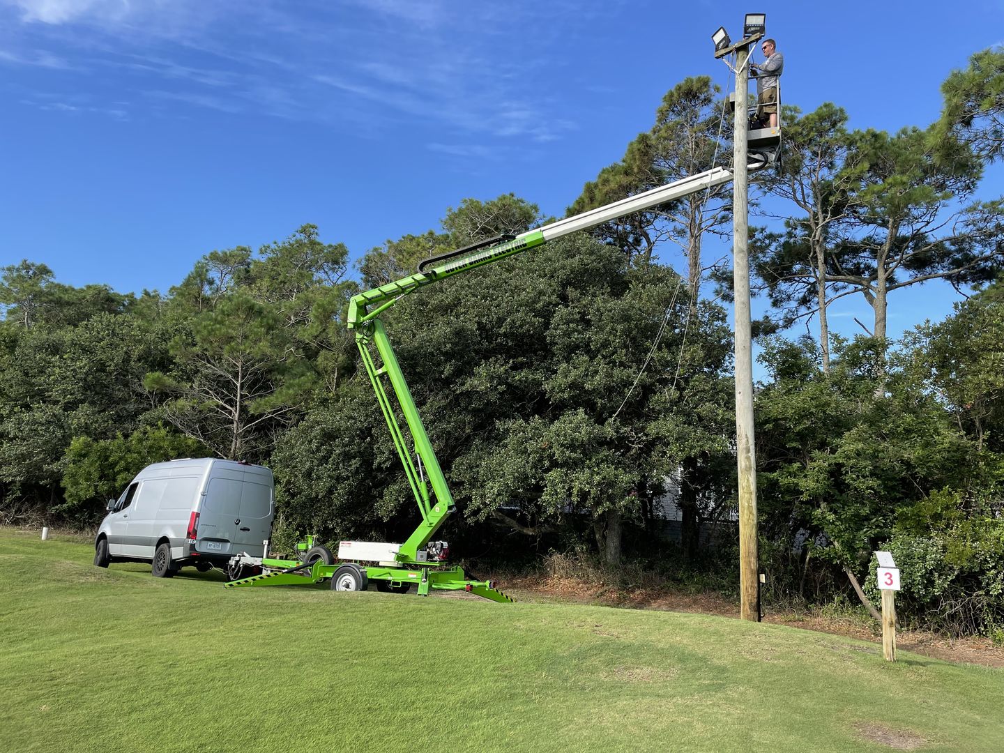 Customer photo review of 150W LED Flood Light - Flood Mount - FL2 - 6kV Surge - DLC Listed - 5 Year Warranty