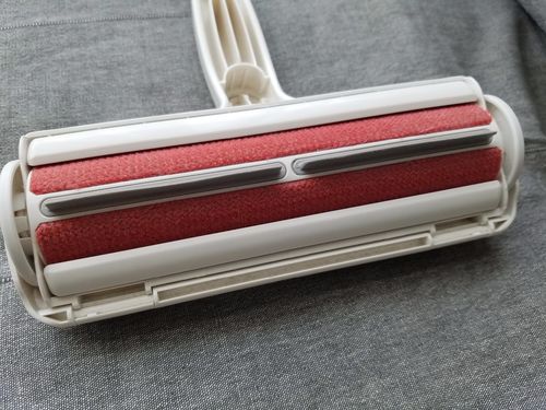 Customer photo review of Pet Hair Remover | Portable, Multi-Surface Lint Roller & Animal Fur Removal Tool