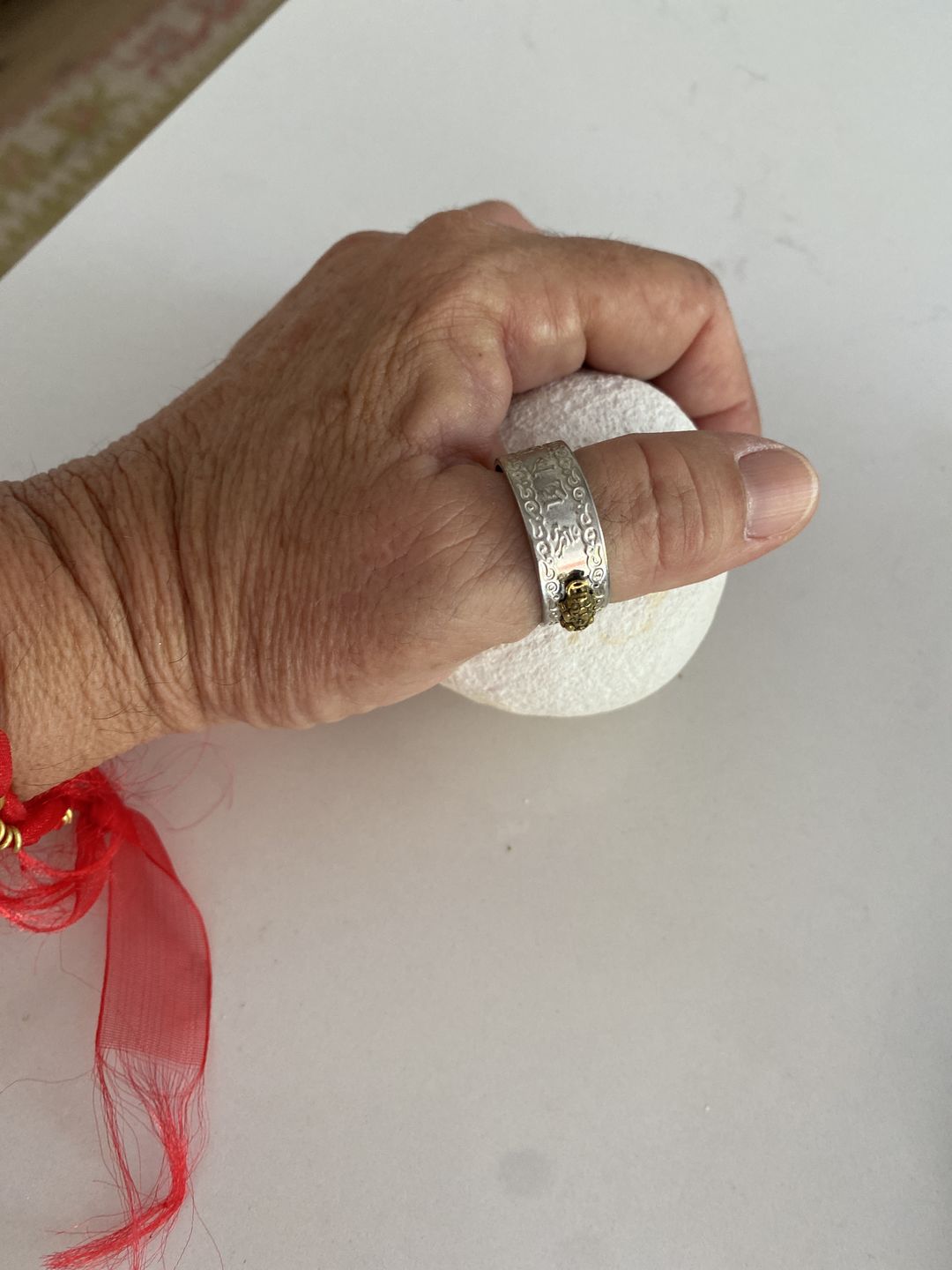 Customer photo review of Lucky Feng Shui Pixiu Wealth & Protection Ring