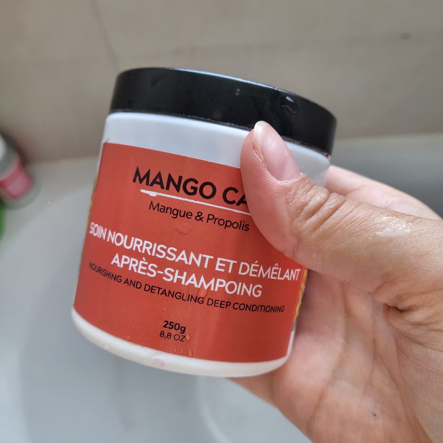 Customer photo review of Soin nourrissant et démêlant après-shampoing - CARE