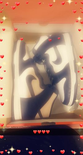 Customer photo review of Nike Dunk High 'Midnight Navy'