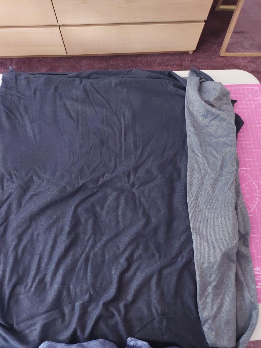 Customer photo review of Denim Jersey Jegging Fabric