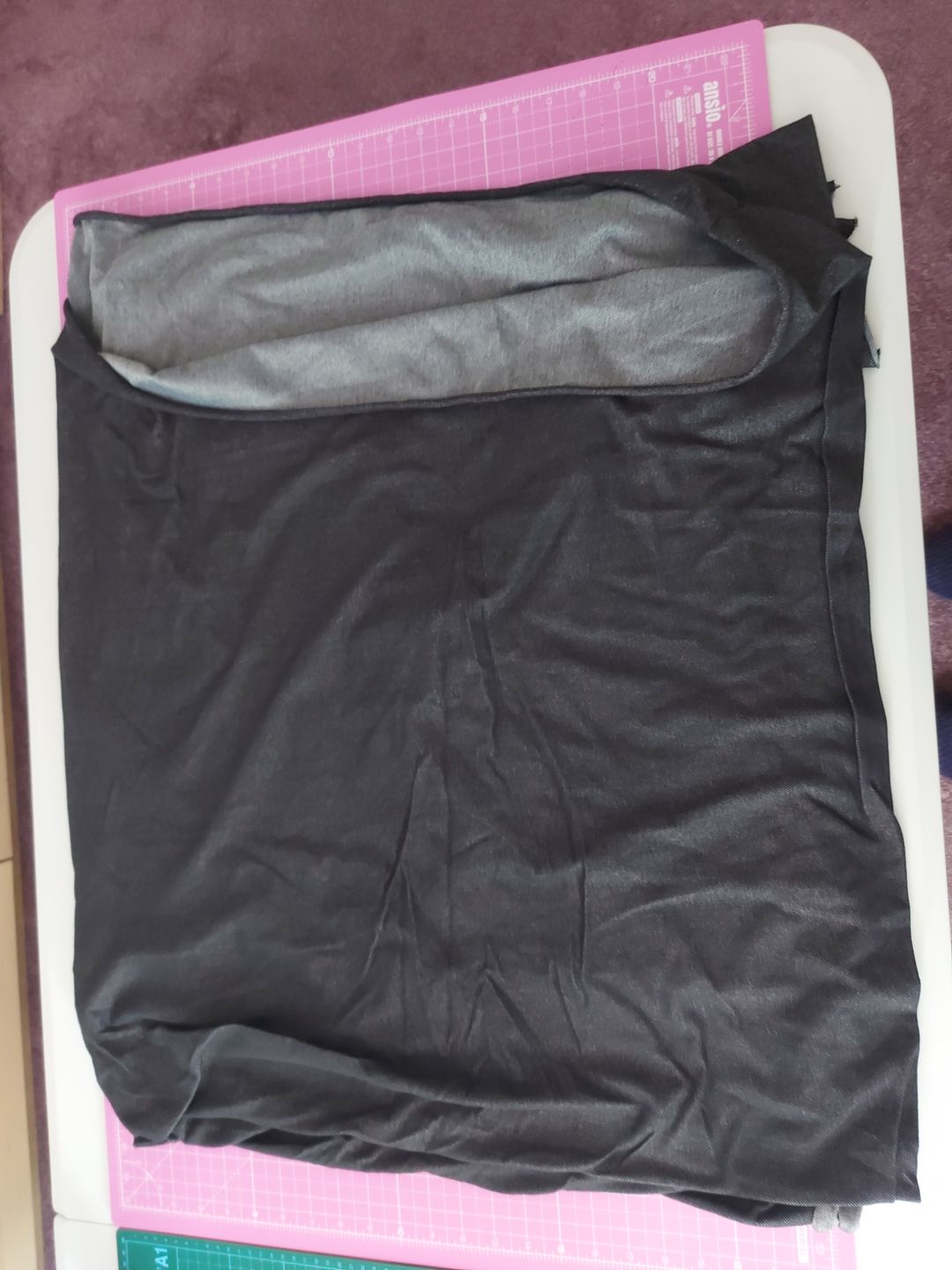 Customer photo review of Denim Jersey Jegging Fabric