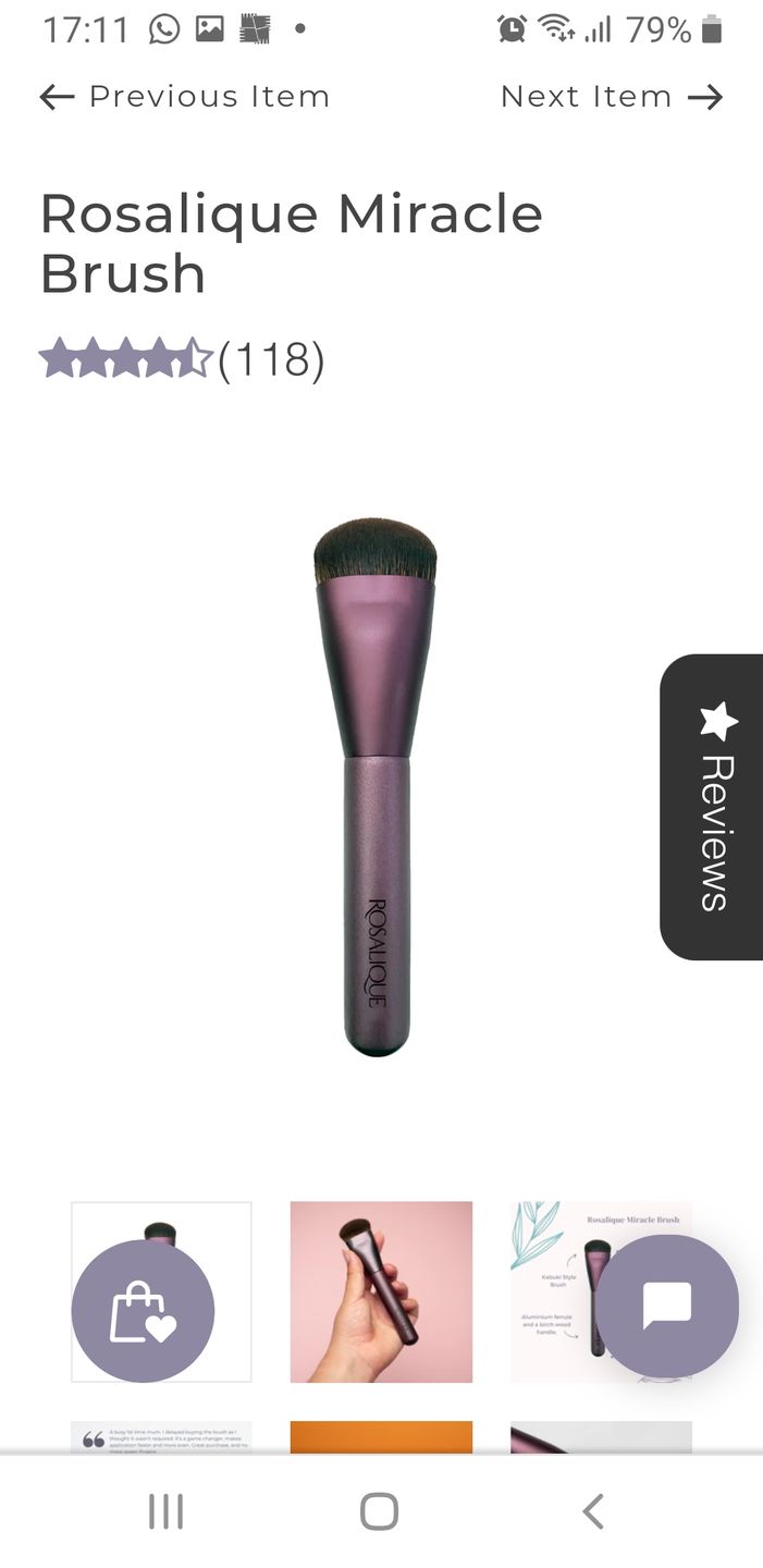 Customer photo review of Rosalique Miracle Brush