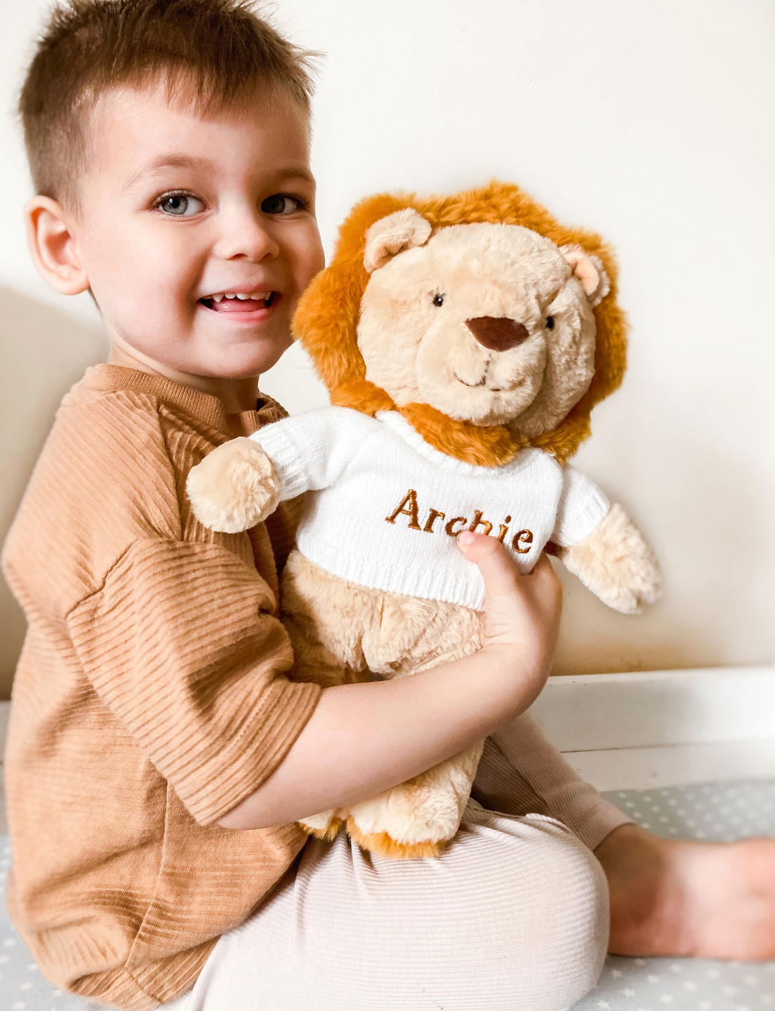 Customer photo review of Bradly the Lion - Jollyhugs™ Collection
