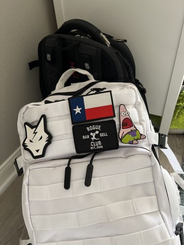 Customer photo review of Embroidery Velcro Texas Patch