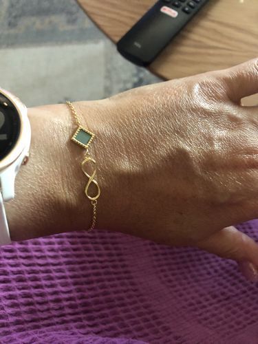 Customer photo review of Infinity Bracelet