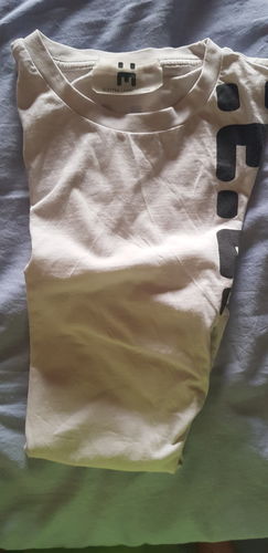 Customer photo review of T-Shirt logo bianco