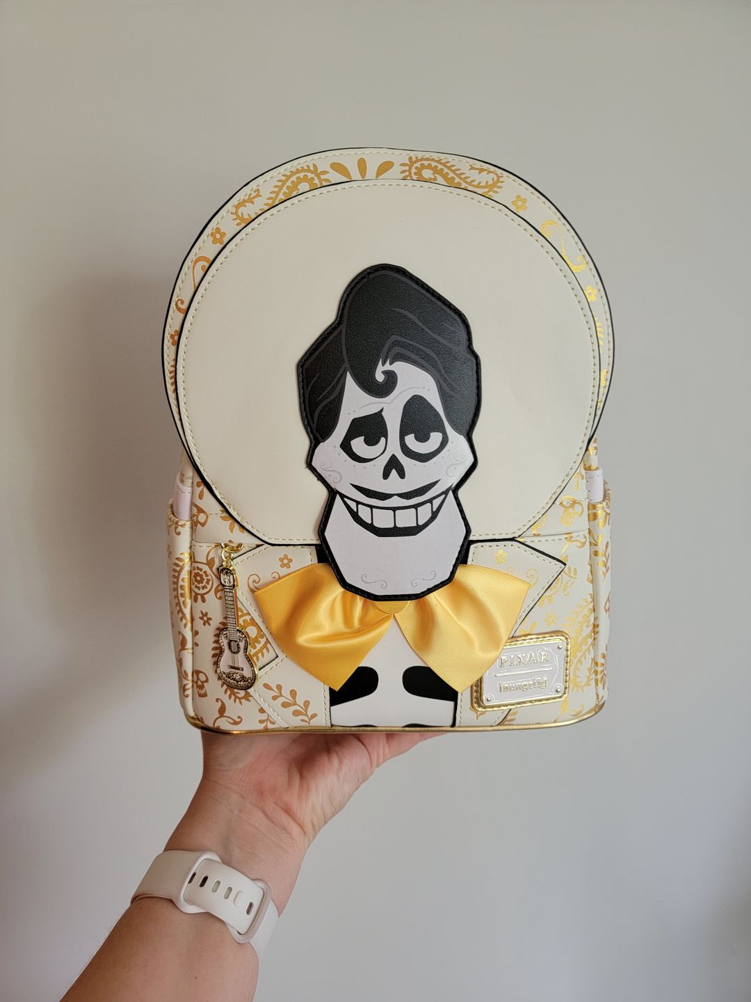 Customer photo review of 707 Street Exclusive - Loungefly Disney Pixar Coco Ernesto Cosplay Mini Backpack - December Preorder