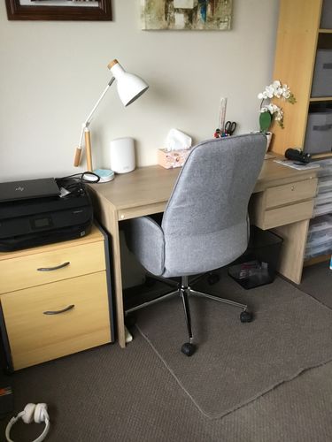 Customer photo review of Ellen Office Chair Highback (Free Shipping Nationwide)