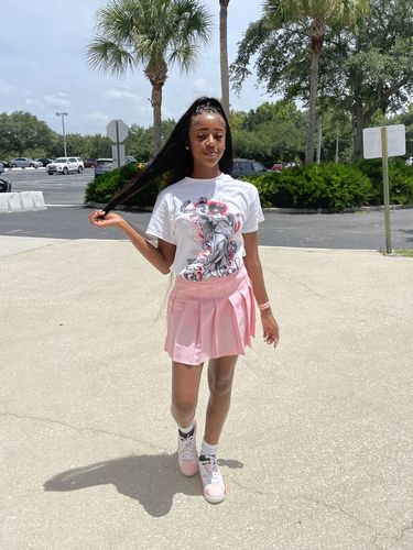 Customer photo review of Jordan 6 Low Atmosphere DopeSkill T-Shirt Juneteenth Graphic