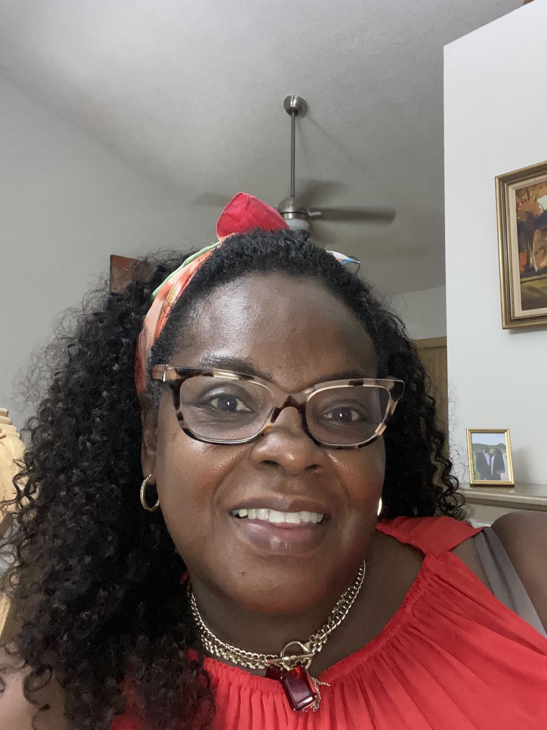 Customer photo review of Brazilian Curly Bundle