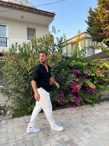 Customer photo review of TENNISBOY. - 5MM WHITE GOLD