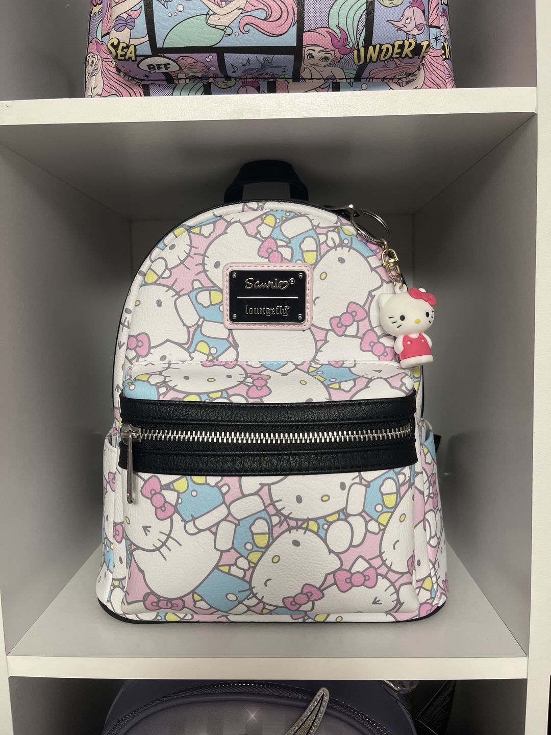 Customer photo review of 707 Street Exclusive - Loungefly Sanrio Hello Kitty Pastel Mini Backpack