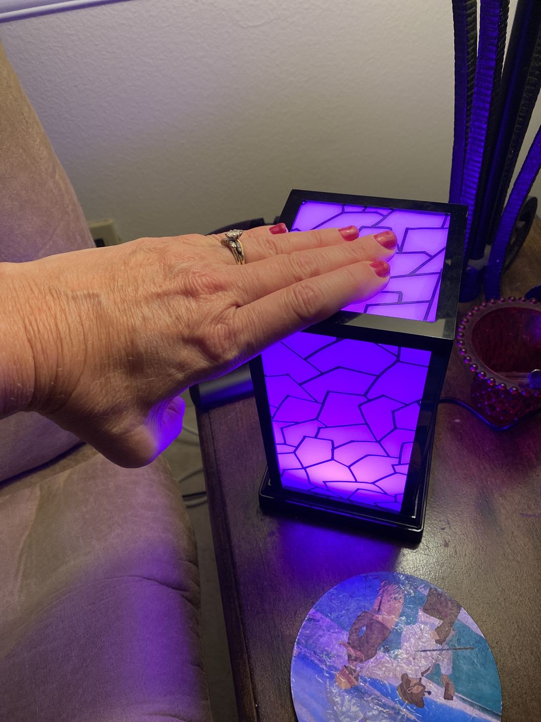 Customer photo review of Classic Design Friendship Lamps