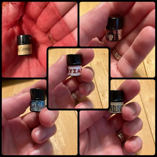 Customer photo review of Set of 5 1ml sample vials