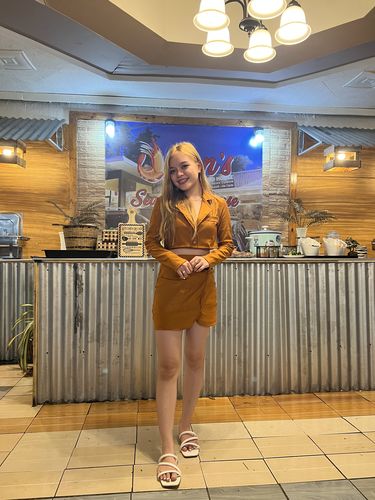 Customer photo review of BSCO SADIE BLAZER AND SKIRT